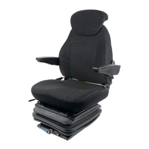 Asiento textil con suspensión mecánica