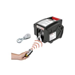Cabrestante para vehículo con control remoto 12V