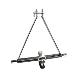 Barra de enganche para tractor de tres puntos